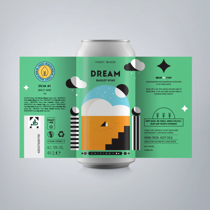 Dream #4 - a 10.0 % Barley Wine from FUERST WIACEK, a craft beer brewery in Berlin