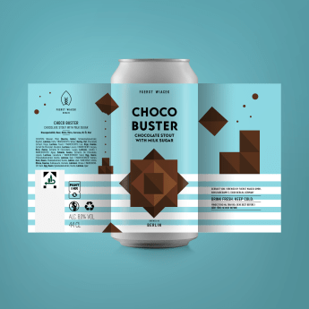 Chocobuster - an 8.0 % Chocolate Stout with Milk Sugar from FUERST WIACEK, a craft beer brewery in Berlin